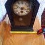 This is a E.Ingraham Matel time piece Image 5