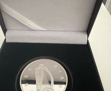 Ten euro silver  proof  coin 2008 Skellig michael