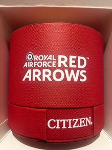 Citizen watch red arrows empty box brand new
