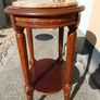 Vintage French Oval Side Table Image 2