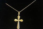 Sterling silver cross on a 925 chain