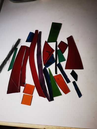 Glass Kiln and materials Studio dispersal