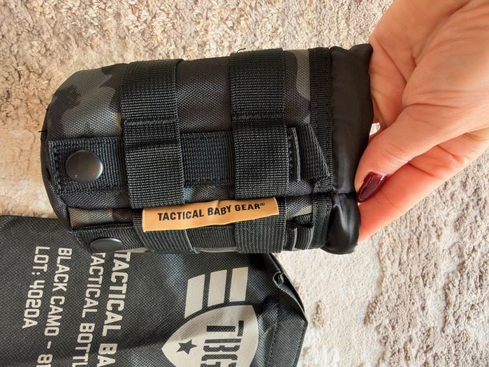 Tactical Baby Gear Carrier  Black Camo