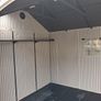 Lifetime brand 8 ft. X 10 ft. (3.05 metre X 2.44 metre) outdoor maintenance free storage shed Image 6