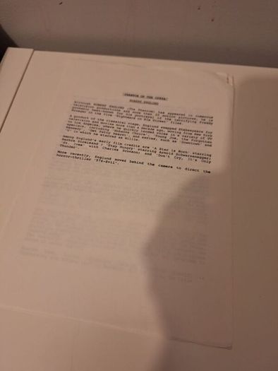1989 Phantom Of The Opera Press Kit Starring Robert Englund