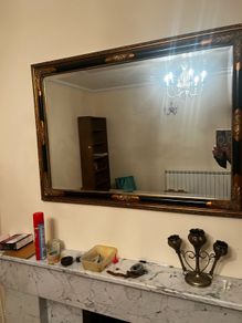 large ornate Gilt Framed Mirror