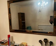 large ornate Gilt Framed Mirror