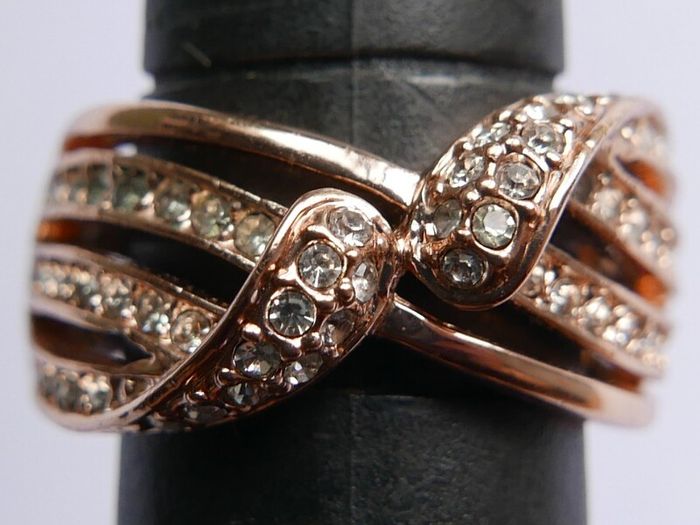 Vintage 18K GP Gold Plated Ring size K