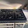 Rangemaster Classic 90 Dual Fuel Range Cooker Cream & Chrome Image 4