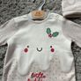 Fab Christmas baby grow, new with tags Image 2