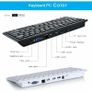 72 Key Keyboard PC - Windows 10, Intel Quad Core CPU, 2GB RAM, Bluetooth, 32GB Memory , HDMI Image 4