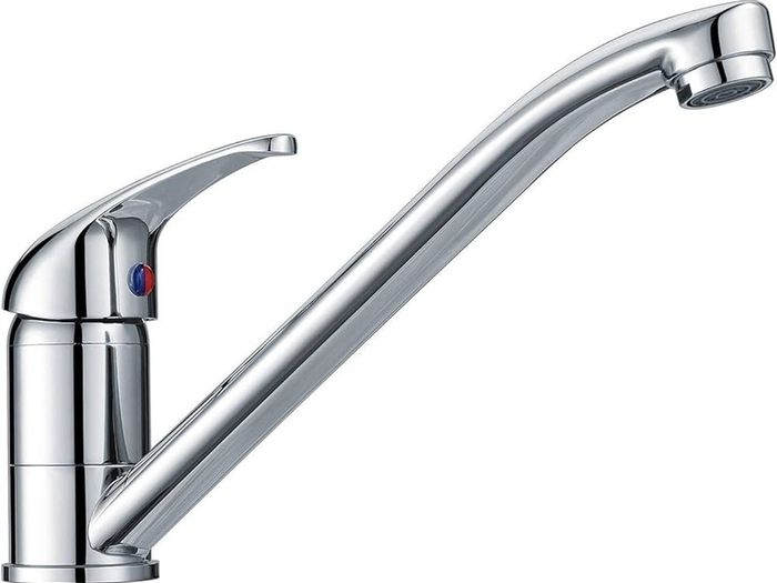 NEW SALE | Sink Mixer Tap Single Lever with Long Swivel Spout Monobloc Faucet Solid Brass Body Chrome