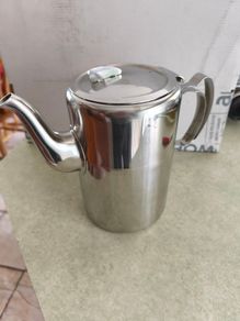 Vintage Tawlite Stainless steel 3 pint coffee / Tea pot in good condition