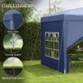 3 x 3(m) Pop Up Gazebo, Water and UV Resistant Image 5