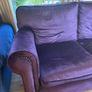 Deep Purple Sofa Image 4