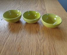 Ceramic Mini Dipping Bowls x 3 for Sale