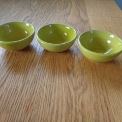 Ceramic Mini Dipping Bowls x 3 for Sale