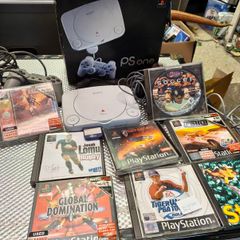 PS one boxed & games