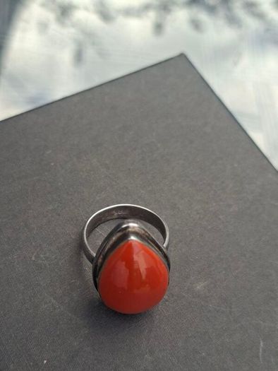 Vintage Ladies Teardrop Ring Sterling 925 Silver