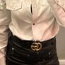 Pinko Ivory Blouse size 10 NWT, amazing Image 3