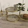 Vintage Milo Baughman style three tier Image 5