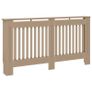 Radiator Cover 152x19x81.5 cm MDF Image 2