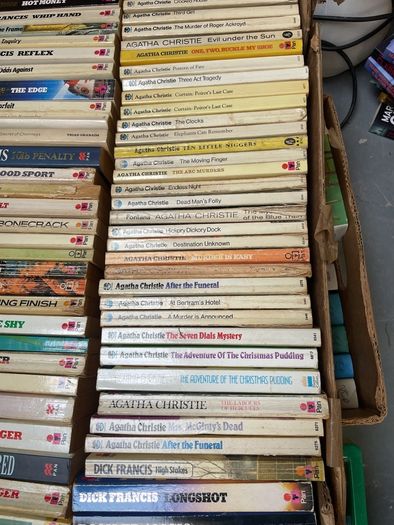 Agatha Christie and Dick Frances