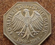 Deutsche Mark 40 Years Anniversary Token 1948 - 1988