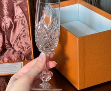 91/150, Baccarat, Limited Edition 150, France, Crystal champagne glass