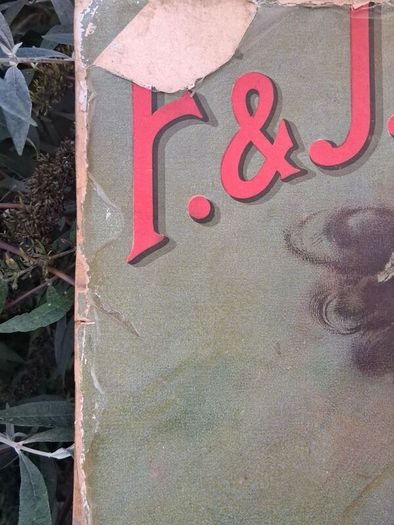 Original F&J Smiths Sun Cured # igarettes Sign (1910)