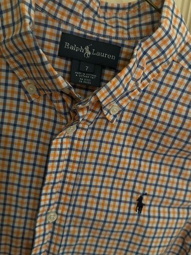 boys ralph lauren shirts size 7y