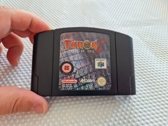 Turok 2  Seeds of Evil  Nintendo 64 N64 Games Original