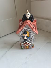 Halloween Haunted House Candle