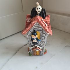 Halloween Haunted House Candle