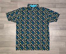 FootJoy FJ Patterned Golf Polo Shirt Mens XL