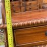 Antique Walnut Ladies Writing Desk - Inlaid, secret drawers Image 7