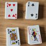 Playing cards with Casino decorations Image 5