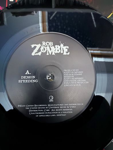 Rob Zombie 7" vinyl single