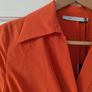 FW Bridge F&F Orange Front Tie Dress Size 8 Image 4