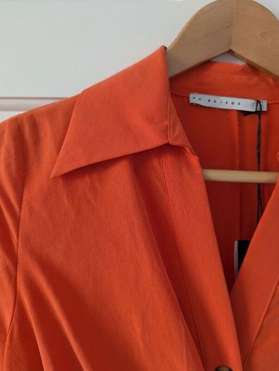FW Bridge F&F Orange Front Tie Dress Size 8