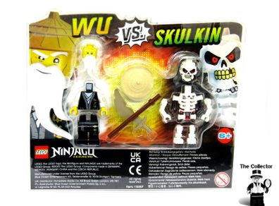 LEGO Ninjago Special Issue Wu VS Skulkin Figures Limited Edition Twin Pack Brand New Sealed