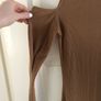 Boohoo high neck midi dress Image 4