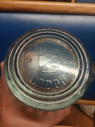 Drogheda United glass tankard