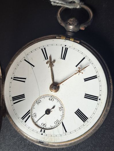 Silver Pocket Watch by Kendal & Dent - 1893c