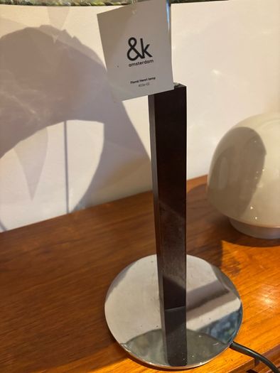 2 Table Lamps with brand new lamp shades ( &K Amsterdam ) and Free IKEA DYTAG green throw
