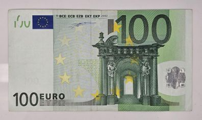 Ireland 2002 100 Euro Banknote Note T Prefix