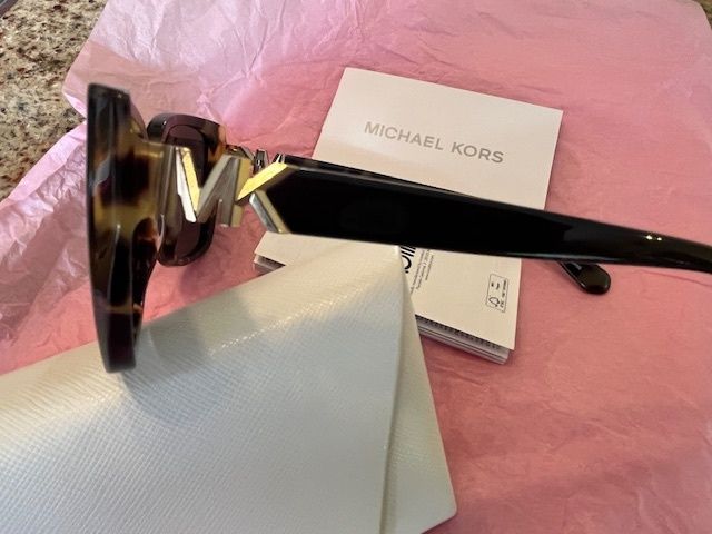 Michael Kors Sunglasses Acadia Mk2199 395087  New In Case With Cleaning Chamois & 2 Leaflets. Authentic Michael Kors.  BRAND NEW.