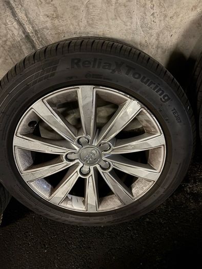 set of Audi wheels
