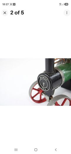 Mamod steam tractor