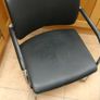 Klober Premium leather meeting room chairs - Black (x4) Image 3